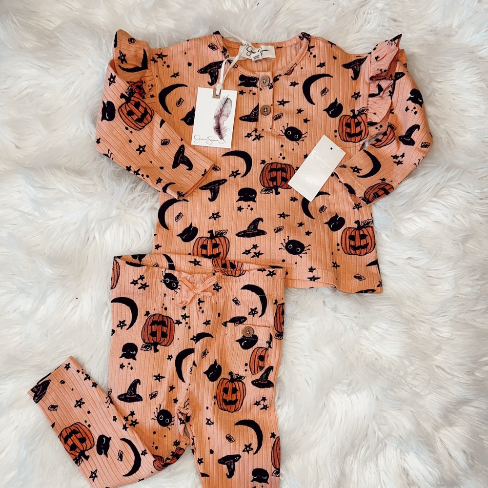 ZARA (like) ribbed Halloween set NWT